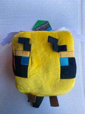 Official Minecraft Bee Plush Backpack